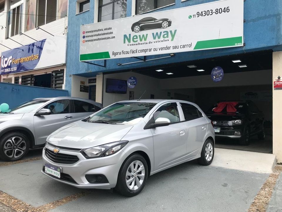 Onix LT 1.0 Manual 2019 impecável! - New Way Veiculos